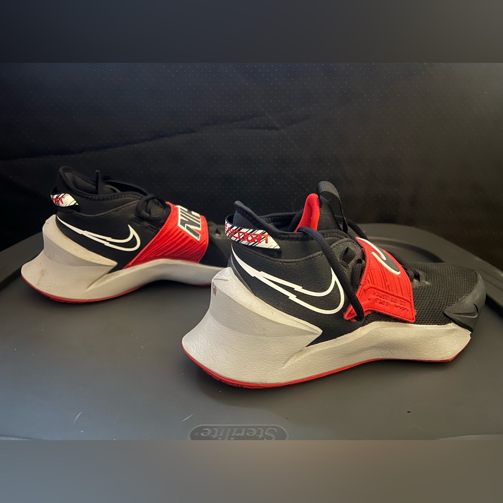 Nike Black and Red Sports Sneakers